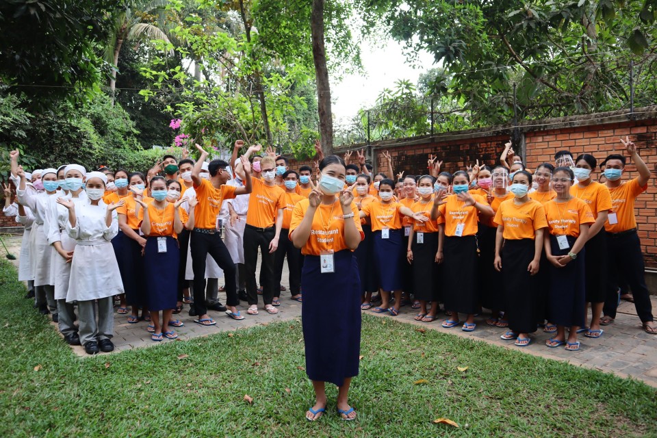 Sala Baï Hotel & Restaurant School in Siem Reap