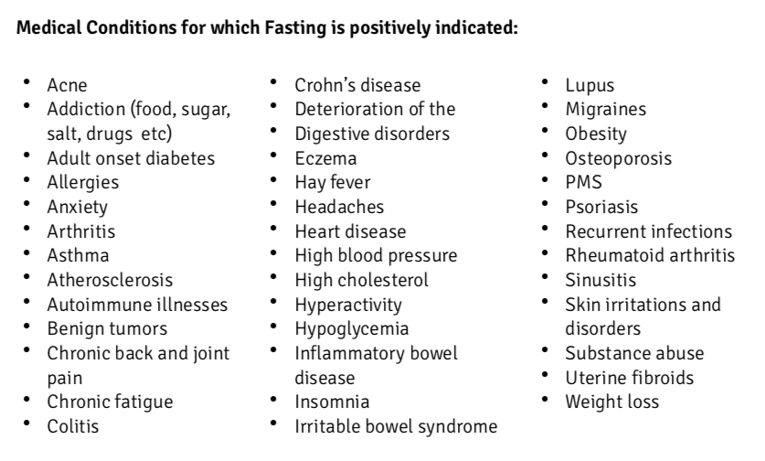 Fasting You!Healing