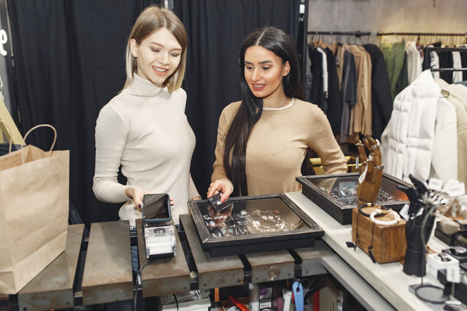 Two Ladies In Fashion