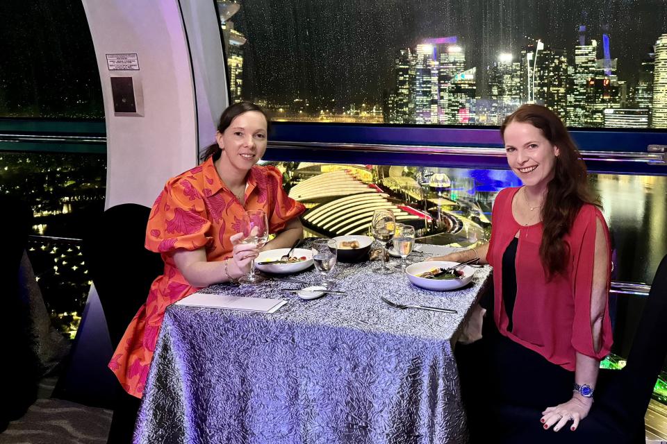 Embarking on Culinary Heights: Expat Choice Reporter Rebecca Assice's Review of 165 Sky Dining - Singapore's Tallest Gastronomic Marvel