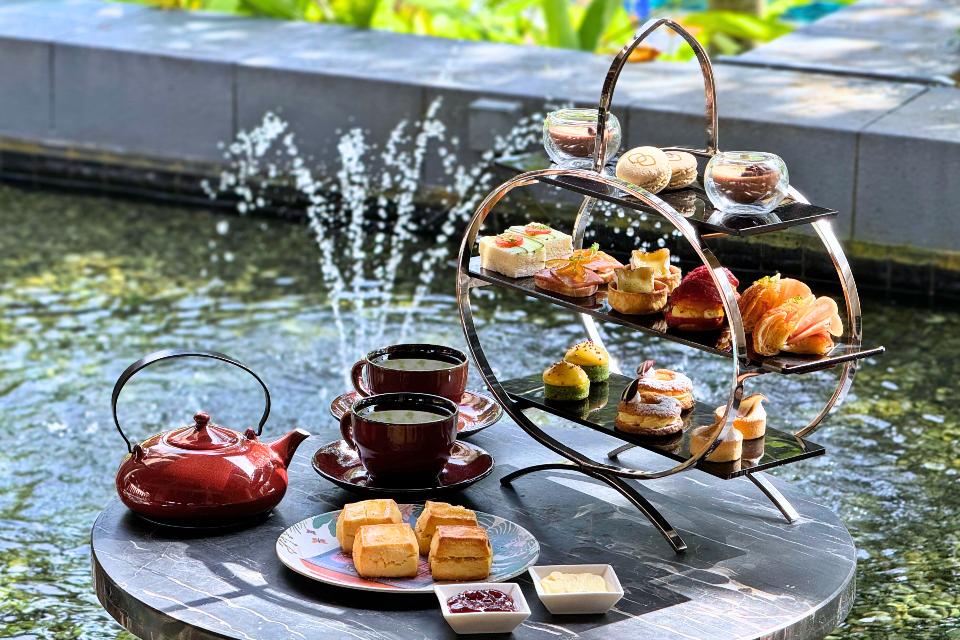 Tropical Afternoon Tea at LeBar