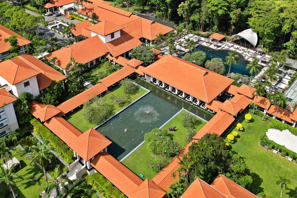 Sofitel Singapore Sentosa Aerial View