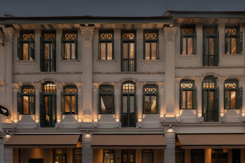 Claude Hotel China Town Singapore Exterior Night View