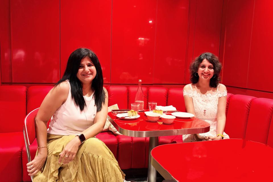 The picture shows Medusa's bright red interiors