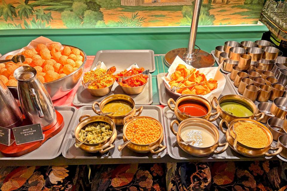 Chaat counter at Gupshup