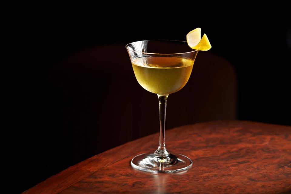 Citrus Oil Dirty Martini
