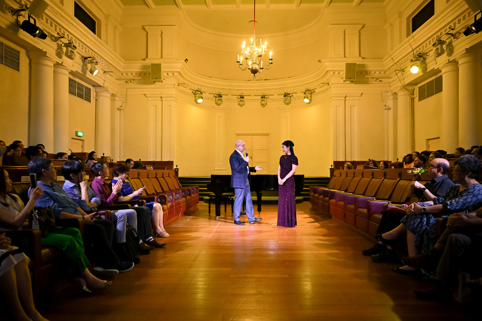 Churen Li with Polish Ambassador to Singapore