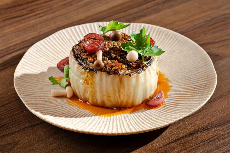 Smoked Napa Cabbage