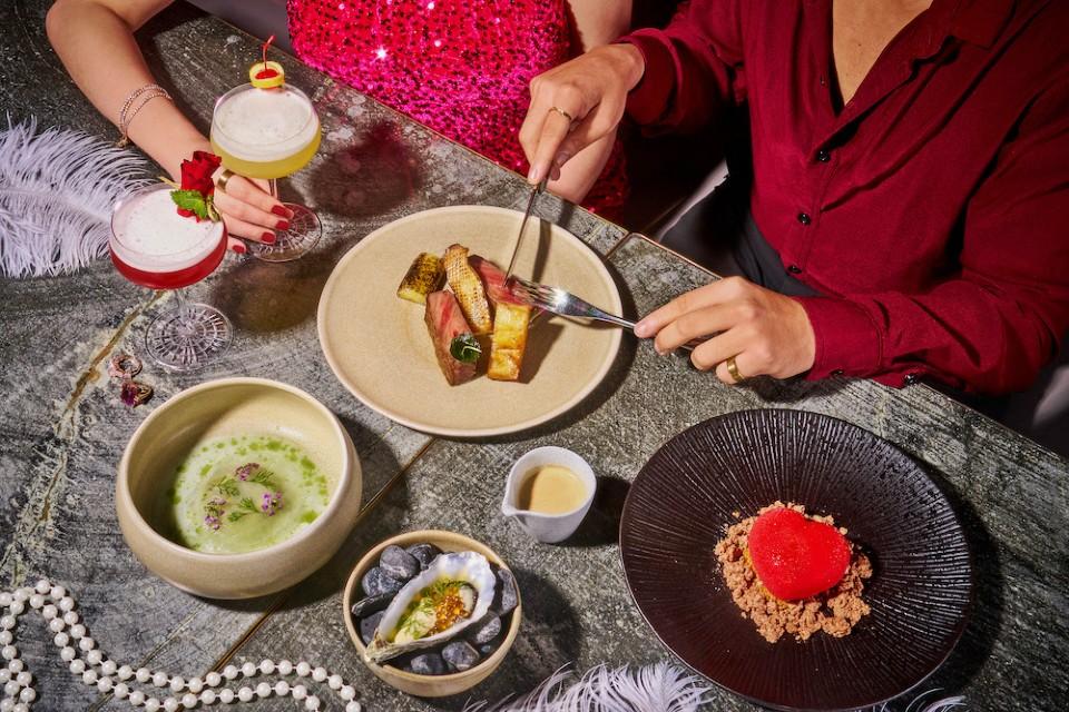 Romantic Valentine's Day Dining and Singles Mixer at CÉ LA VI Singapore