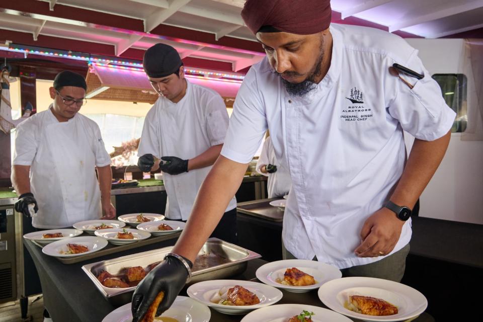 royal albatross chef