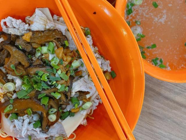 lai heng mushroom minced meat mee