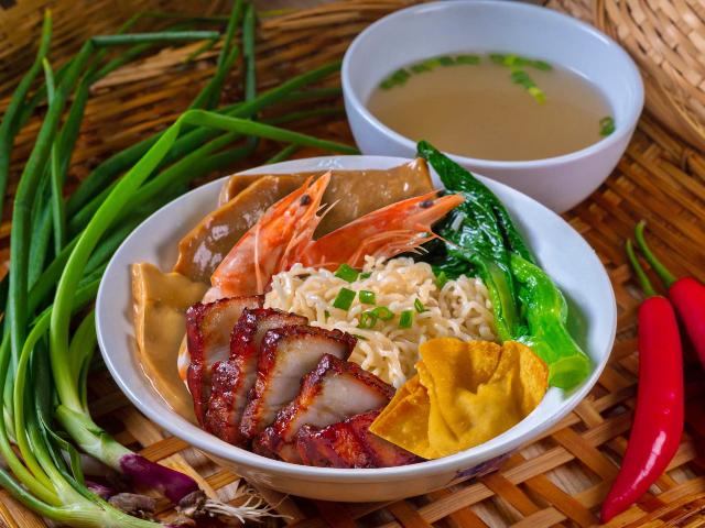 Traditional Sarawak Kolo Mee