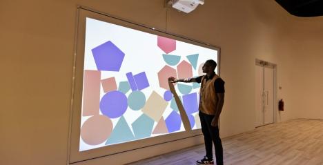 Interactive Wall at the Learning Gallery at SAM at Tanjong Pagar Distripark. Image courtesy of Singapore Art Museum.jpg