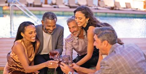 Explorer Pool Deck Evening