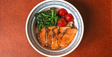 Ryokudo Aburi Salmon Don