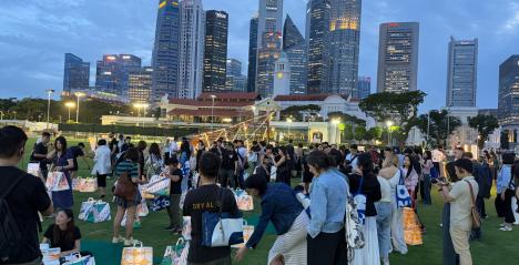 Sylvia Fernandes Light Up The Night Singapore Cricket Club