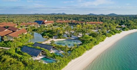 Sheraton Belitung Resort Aerial