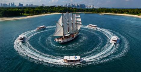This is lunch and dinner aborad royal albatross a secret experience in singapore