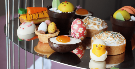Delightful Easter Dainties at Tablescape Restaurant & Bar