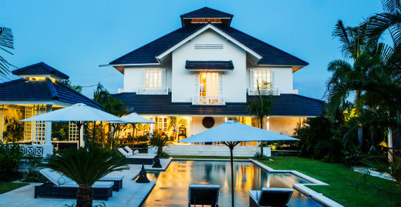 Villa Marie East Indies _ Bali - View from Garden Pavilion