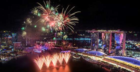 Fireworks at Zafferano