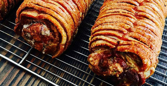 Roast Pork is all about the crackling
