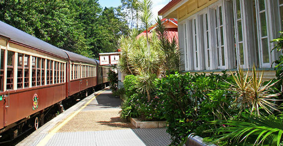 Kuranda Scenic Railway at Kuranda Station